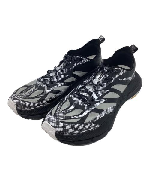 HOKAONEONE（ホカオネオネ）HOKAONEONE (ホカオネオネ) MAFATE SPEED 4 LITE TS WHITE（ホカ マファテ スピード 4 ライト TS ホワイト） ブラック×ホワイト サイズ:26cmの古着・服飾アイテム