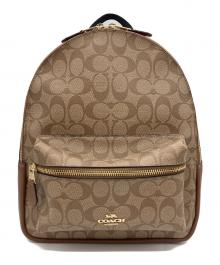 COACH（コーチ）の古着「シグネチャー」｜ベージュ×ブラック