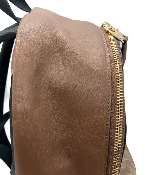 COACH（コーチ）COACH (コーチ) シグネチャー ベージュ×ブラックの古着・服飾アイテム