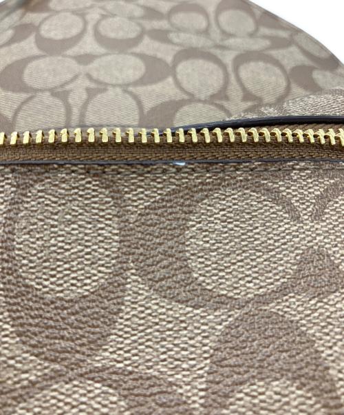 COACH（コーチ）COACH (コーチ) シグネチャー ベージュ×ブラックの古着・服飾アイテム