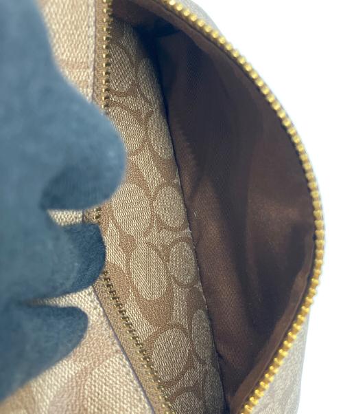 COACH（コーチ）COACH (コーチ) シグネチャー ベージュ×ブラックの古着・服飾アイテム