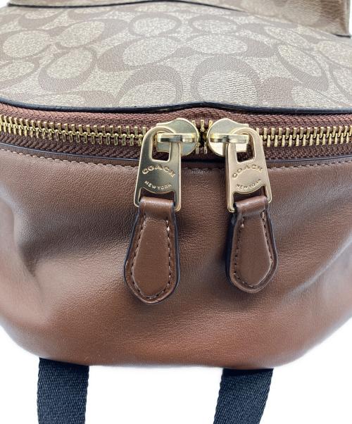 COACH（コーチ）COACH (コーチ) シグネチャー ベージュ×ブラックの古着・服飾アイテム