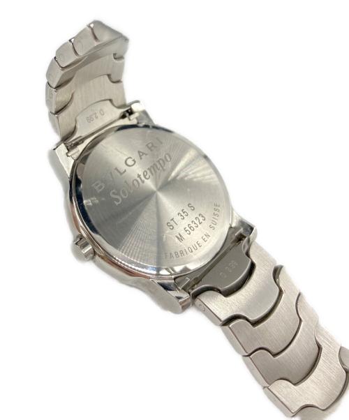 BVLGARI（ブルガリ）BVLGARI (ブルガリ) リストウォッチ　ソロテンポ ブラックの古着・服飾アイテム