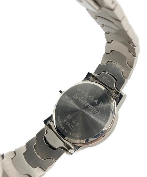 BVLGARI（ブルガリ）BVLGARI (ブルガリ) リストウォッチ　ソロテンポ ブラックの古着・服飾アイテム