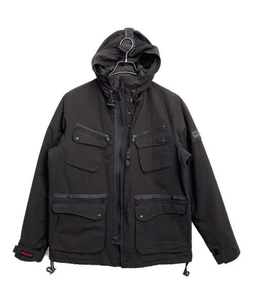 BRIEFING（ブリーフィング）BRIEFING (ブリーフィング) WillLOUNGE (ウィルラウンジ) フーデッドジャケット ブラック サイズ:Lの古着・服飾アイテム