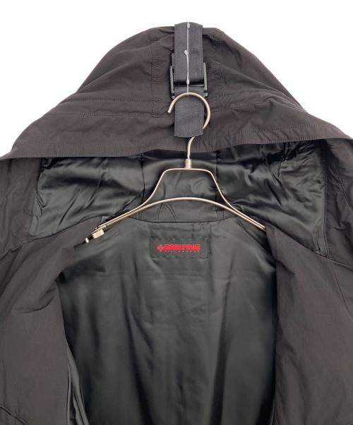 BRIEFING（ブリーフィング）BRIEFING (ブリーフィング) WillLOUNGE (ウィルラウンジ) フーデッドジャケット ブラック サイズ:Lの古着・服飾アイテム