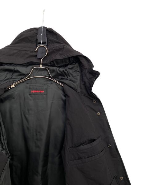 BRIEFING（ブリーフィング）BRIEFING (ブリーフィング) WillLOUNGE (ウィルラウンジ) フーデッドジャケット ブラック サイズ:Lの古着・服飾アイテム