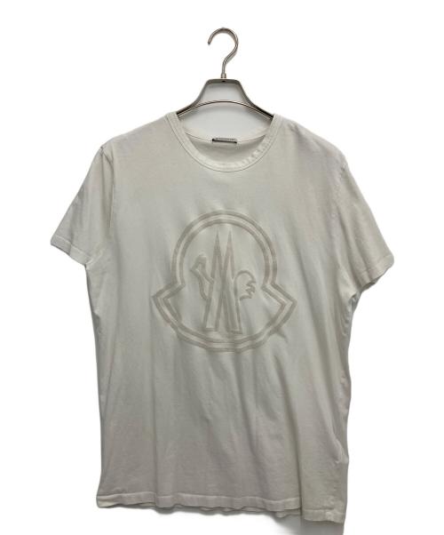 MONCLER（モンクレール）MONCLER (モンクレール) 半袖カットソー ホワイト サイズ:XLの古着・服飾アイテム