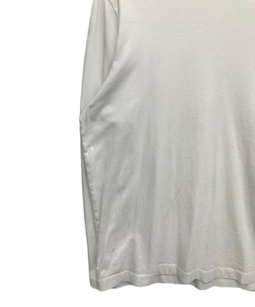 MONCLER（モンクレール）MONCLER (モンクレール) 長袖カットソー ホワイト サイズ:Lの古着・服飾アイテム