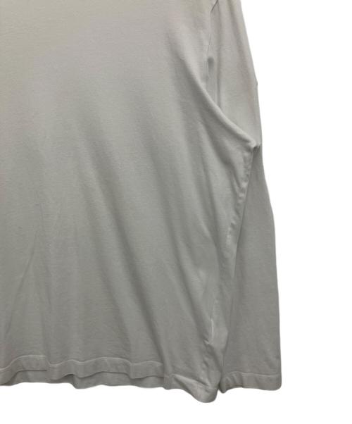 MONCLER（モンクレール）MONCLER (モンクレール) 長袖カットソー ホワイト サイズ:Lの古着・服飾アイテム
