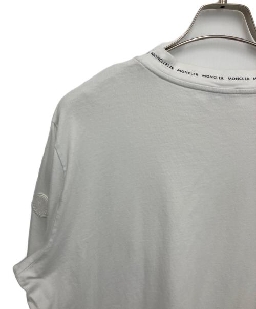 MONCLER（モンクレール）MONCLER (モンクレール) 長袖カットソー ホワイト サイズ:Lの古着・服飾アイテム
