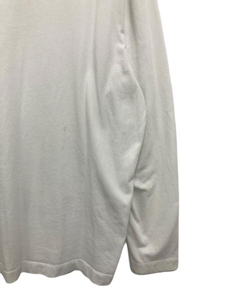 MONCLER（モンクレール）MONCLER (モンクレール) 長袖カットソー ホワイト サイズ:Lの古着・服飾アイテム