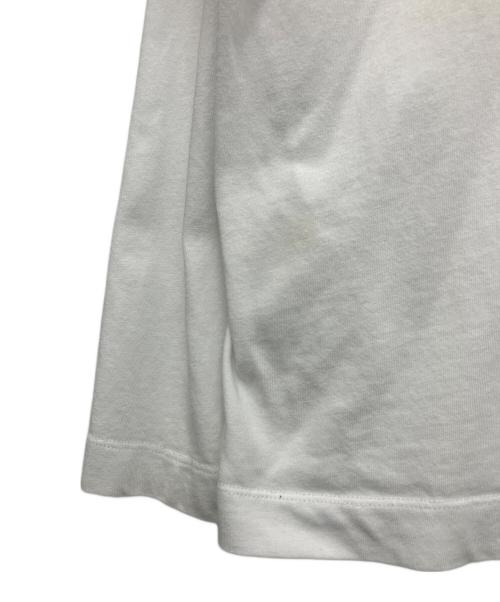 MONCLER（モンクレール）MONCLER (モンクレール) 長袖カットソー ホワイト サイズ:Lの古着・服飾アイテム