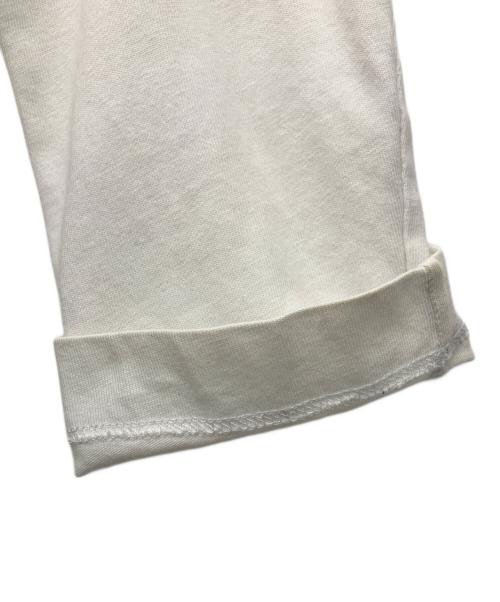 MONCLER（モンクレール）MONCLER (モンクレール) 長袖カットソー ホワイト サイズ:Lの古着・服飾アイテム