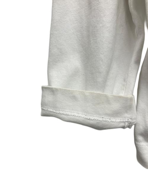 MONCLER（モンクレール）MONCLER (モンクレール) 長袖カットソー ホワイト サイズ:Lの古着・服飾アイテム