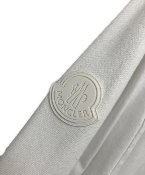 MONCLER（モンクレール）MONCLER (モンクレール) 長袖カットソー ホワイト サイズ:Lの古着・服飾アイテム
