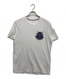 MONCLER（モンクレール）の古着「半袖カットソー」｜ホワイト