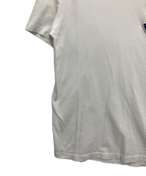 MONCLER（モンクレール）MONCLER (モンクレール) 半袖カットソー ホワイト サイズ:Lの古着・服飾アイテム
