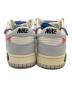 中古・古着 NIKE (ナイキ) OFFWHITE (オフホワイト) DUNK LOW グレー×パープル サイズ:27.5cm：20000円