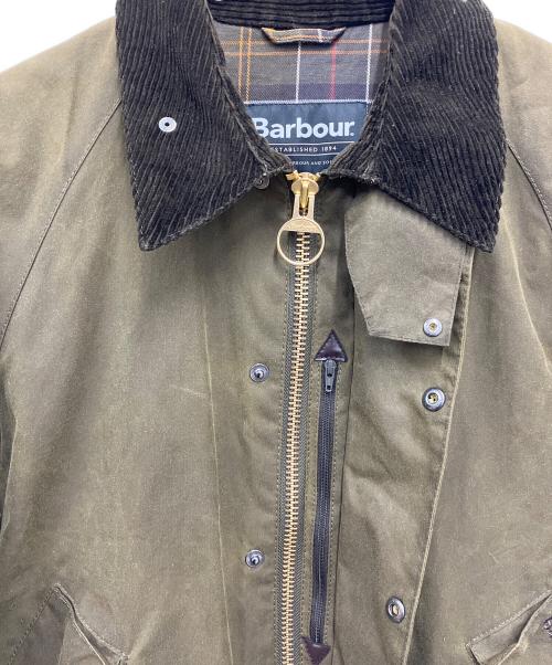 Barbour（バブアー）Barbour (バブアー) TRANSPORT(トランスポート)ワックスショートジャケット オリーブ サイズ:34の古着・服飾アイテム