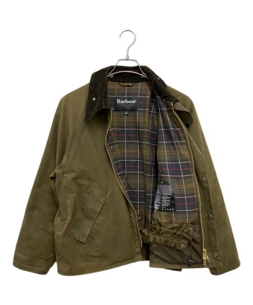 Barbour（バブアー）Barbour (バブアー) TRANSPORT(トランスポート)ワックスショートジャケット オリーブ サイズ:34の古着・服飾アイテム