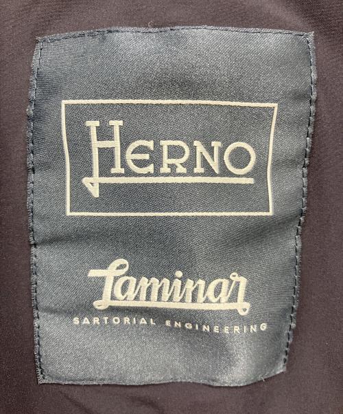 HERNO（ヘルノ）HERNO (ヘルノ) ストレッチテーラードジャケット ネイビー サイズ:44の古着・服飾アイテム