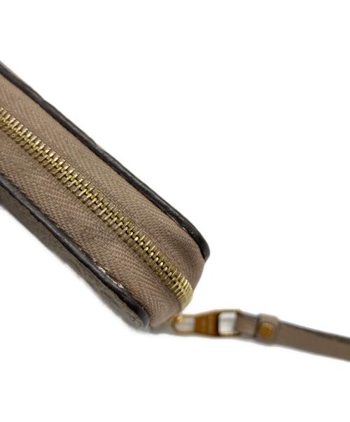 LOUIS VUITTON（ルイ ヴィトン）LOUIS VUITTON (ルイ ヴィトン) ジッピーコインパース　モノグラム・アンプラント トゥルトレール ベージュの古着・服飾アイテム