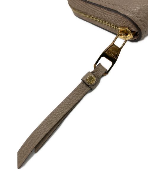 LOUIS VUITTON（ルイ ヴィトン）LOUIS VUITTON (ルイ ヴィトン) ジッピーコインパース　モノグラム・アンプラント トゥルトレール ベージュの古着・服飾アイテム