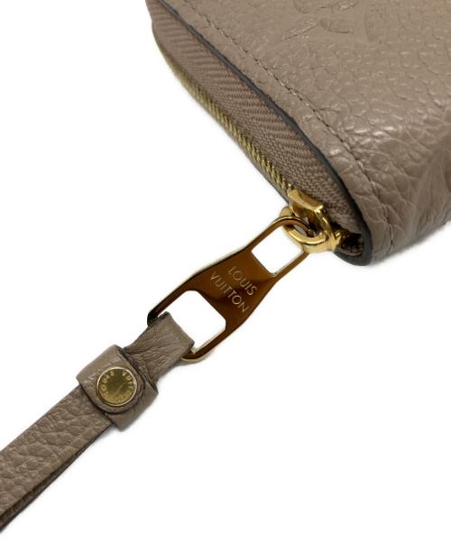 LOUIS VUITTON（ルイ ヴィトン）LOUIS VUITTON (ルイ ヴィトン) ジッピーコインパース　モノグラム・アンプラント トゥルトレール ベージュの古着・服飾アイテム