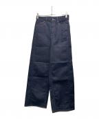 Maison Platinumメゾンプラチナ）の古着「デニムパンツ」｜ブラック