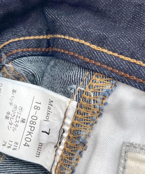 Maison Platinum（メゾンプラチナ）Maison Platinum (メゾンプラチナ) デニムパンツ ブラック サイズ:7の古着・服飾アイテム