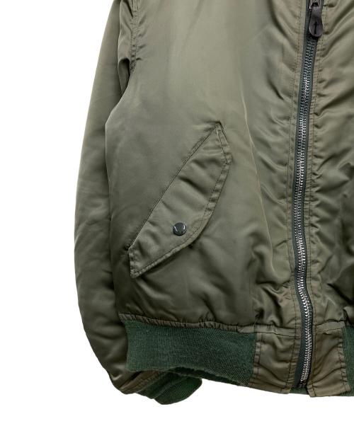 ALPHA（アルファ）ALPHA (アルファ) MA-1ジャケット グリーン サイズ:Sの古着・服飾アイテム