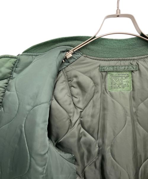 ALPHA（アルファ）ALPHA (アルファ) MA-1ジャケット グリーン サイズ:Sの古着・服飾アイテム