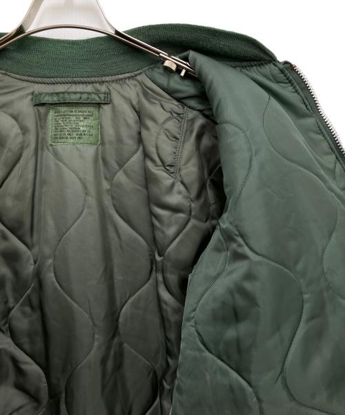 ALPHA（アルファ）ALPHA (アルファ) MA-1ジャケット グリーン サイズ:Sの古着・服飾アイテム