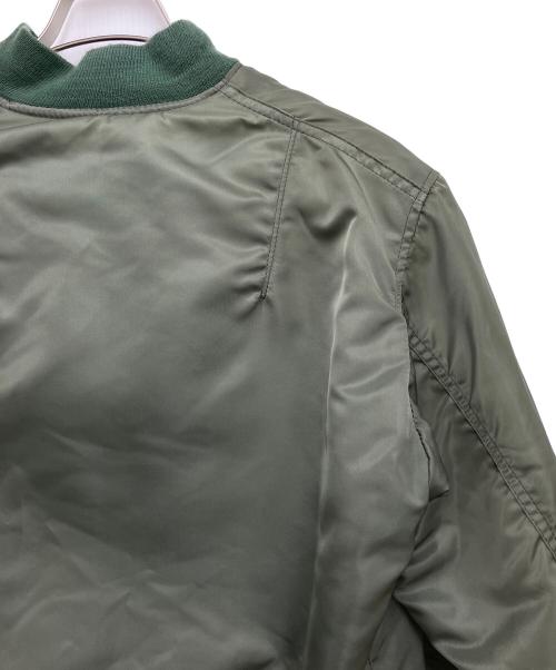 ALPHA（アルファ）ALPHA (アルファ) MA-1ジャケット グリーン サイズ:Sの古着・服飾アイテム