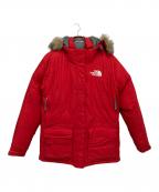 THE NORTH FACEザ ノース フェイス）の古着「ダウンジャケット」｜レッド