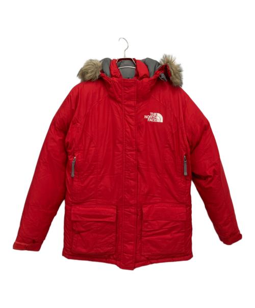 THE NORTH FACE（ザ ノース フェイス）THE NORTH FACE (ザ ノース フェイス) ダウンジャケット レッド サイズ:Mの古着・服飾アイテム
