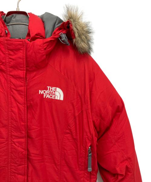 THE NORTH FACE（ザ ノース フェイス）THE NORTH FACE (ザ ノース フェイス) ダウンジャケット レッド サイズ:Mの古着・服飾アイテム