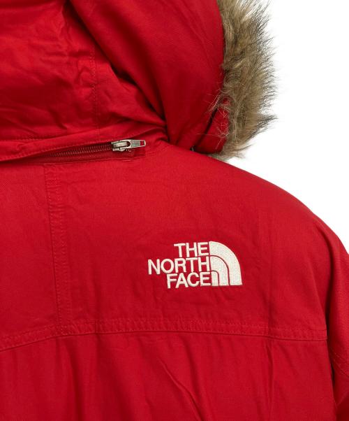 THE NORTH FACE（ザ ノース フェイス）THE NORTH FACE (ザ ノース フェイス) ダウンジャケット レッド サイズ:Mの古着・服飾アイテム