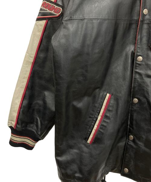 AVIREX（アヴィレックス）AVIREX (アヴィレックス) レザージャケット ブラック サイズ:Sの古着・服飾アイテム