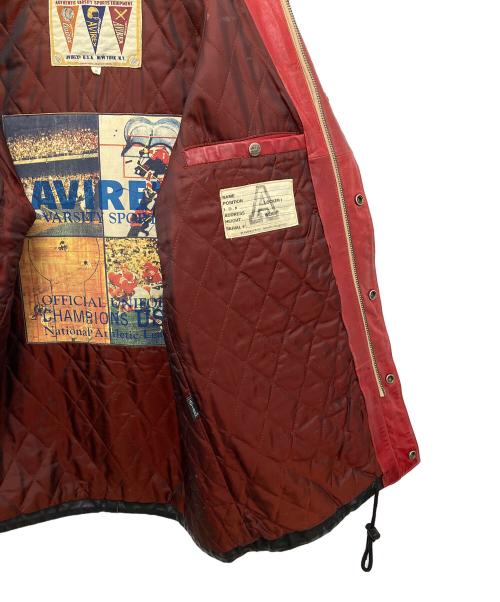 AVIREX（アヴィレックス）AVIREX (アヴィレックス) レザージャケット ブラック サイズ:Sの古着・服飾アイテム