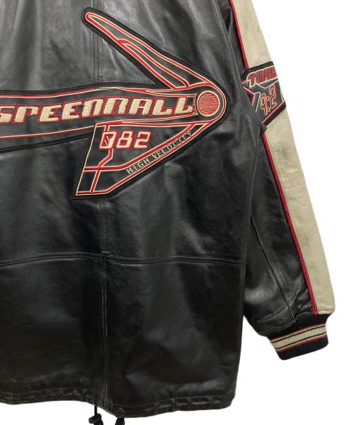 AVIREX（アヴィレックス）AVIREX (アヴィレックス) レザージャケット ブラック サイズ:Sの古着・服飾アイテム