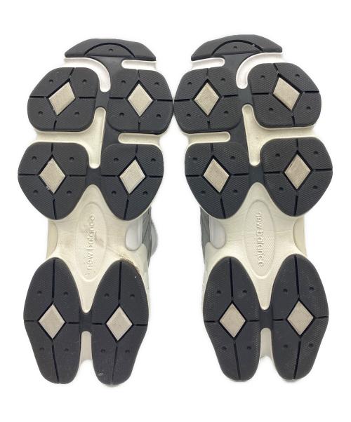 NEW BALANCE（ニューバランス）NEW BALANCE (ニューバランス) スニーカー グレー×アイボリー サイズ:26cmの古着・服飾アイテム