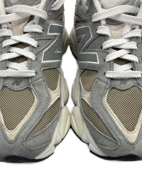 NEW BALANCE（ニューバランス）NEW BALANCE (ニューバランス) スニーカー グレー×アイボリー サイズ:26cmの古着・服飾アイテム