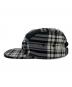 SUPREME (シュプリーム) LOCHCARRON CAMP CAP ブラック×ホワイト サイズ:Free：11000円