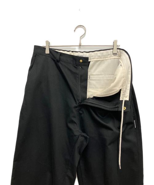 everyone（エブリワン）everyone (エブリワン) ALWAYTH (オールウェイズ) 別注トラウザーパンツ ブラック サイズ:XLの古着・服飾アイテム