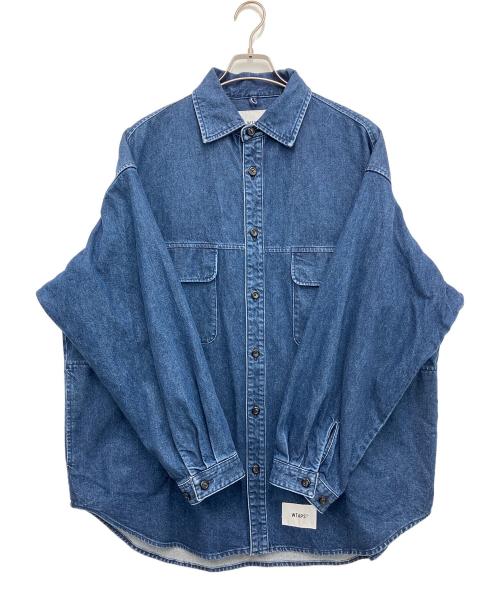 WTAPS（ダブルタップス）WTAPS (ダブルタップス) WCPO 01/LS/COTTON.DENIM インディゴ サイズ:X 02の古着・服飾アイテム