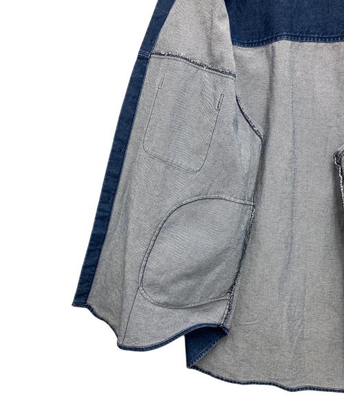 WTAPS（ダブルタップス）WTAPS (ダブルタップス) WCPO 01/LS/COTTON.DENIM インディゴ サイズ:X 02の古着・服飾アイテム