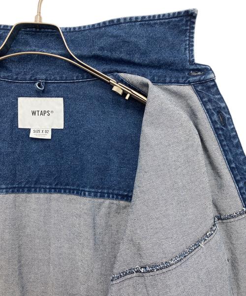 WTAPS（ダブルタップス）WTAPS (ダブルタップス) WCPO 01/LS/COTTON.DENIM インディゴ サイズ:X 02の古着・服飾アイテム
