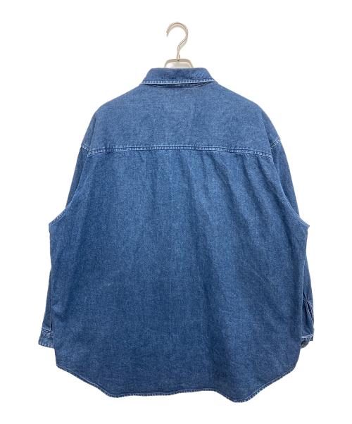 WTAPS（ダブルタップス）WTAPS (ダブルタップス) WCPO 01/LS/COTTON.DENIM インディゴ サイズ:X 02の古着・服飾アイテム